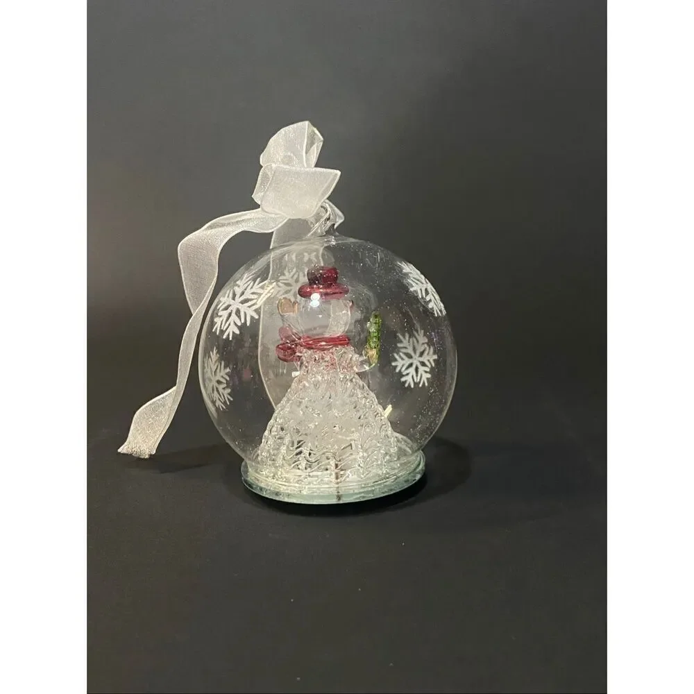 Light Up Snowman Ornament